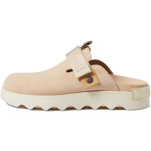 Sorel Viibe Clog Slip On Shoe in Nova Sand, Midnight Cocoa